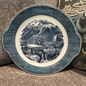 Currier and Ives The Old Grist Mill by Royal.